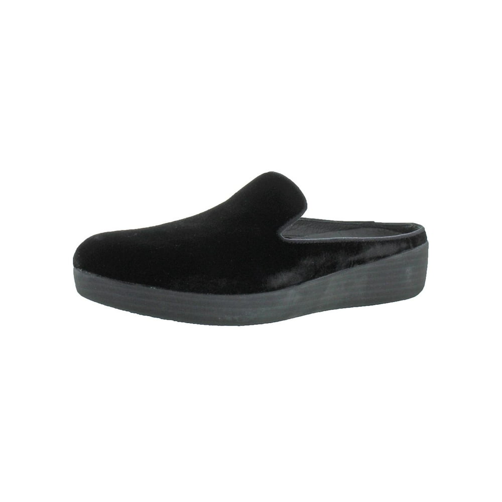 fitflop velvet mules