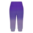 thumbnail image 5 of Kaemgyyd Womens Capri Jogger Pants High Waisted Stretchy Trousers Athletic Sports Cropped Lounge Pants with Pockets, 5 of 6