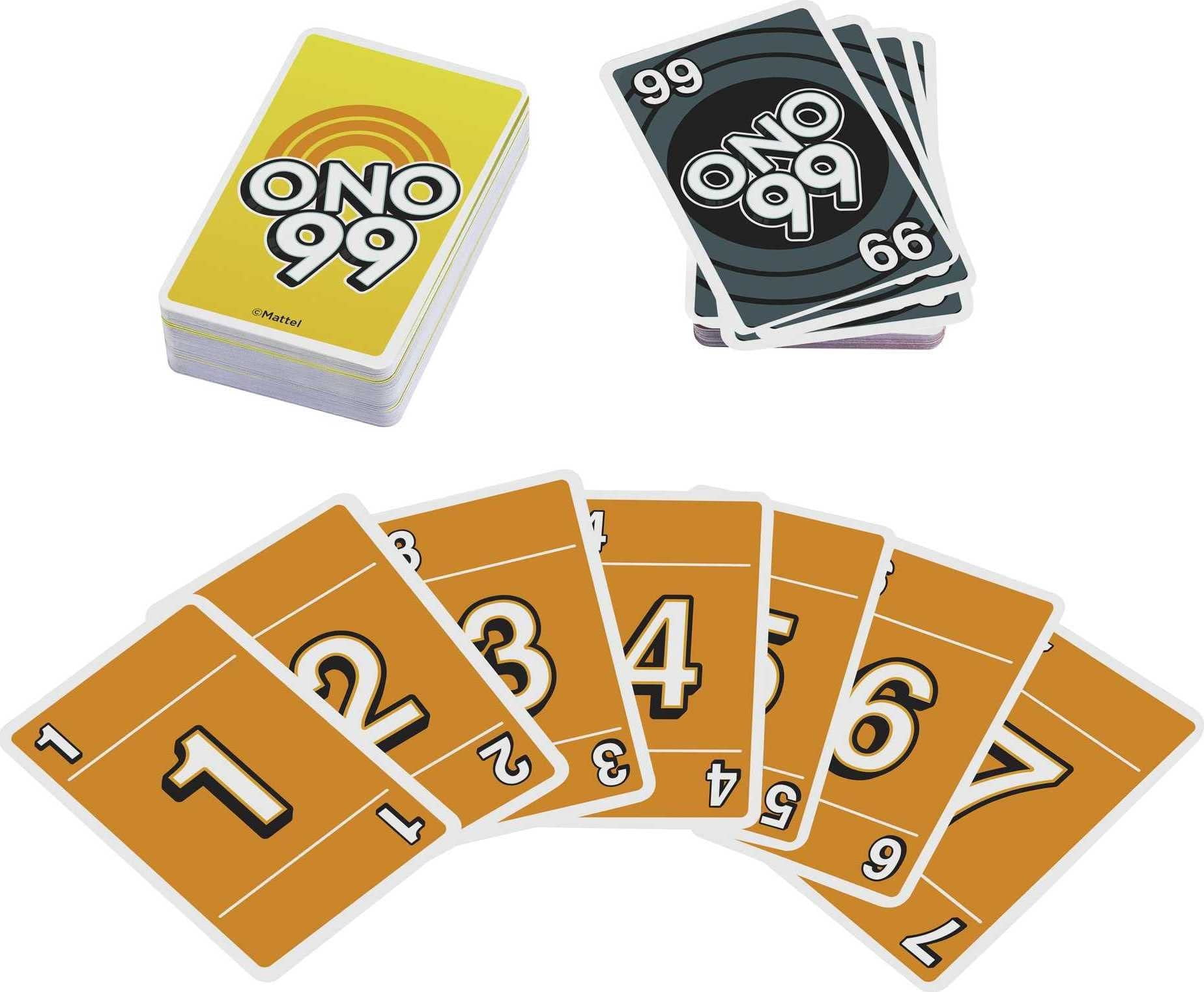 Mattel UNO, Phase 10, and ONO 99 Card Games Multi-Pack Tin for Ages 7+, Decorative Storage Tin