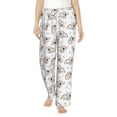thumbnail image 2 of Goofa Cartoon Koala Printed Soft Pajama Pants for Women, Wide Leg Comfy Casual Lounge Yoga Pants-X-Large, 2 of 9