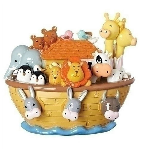 Roman 6.5" Orange and Gray Little Drops of Water Noah's Ark Figure