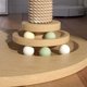 thumbnail image 4 of Poste Rascador Para Gatos, Base Estable, Cuerda De Sisal Segura, Rascador Para Gatos Con Bola Colgante, Rascador Para Gatitos, Postes Rascadores De Sisal Para Sala De, 4 of 7