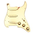 thumbnail image 1 of Esquirla Gold Prewired Mirror Electric Guitar SSS Pickguard Anti-scratch Pick Guard, 1 of 8