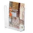 thumbnail image 2 of Arborister A6 Clear Plastic Wall Mount Brochure Holder for Office and Business, 2 of 10