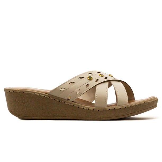 Sandalias Zmexico para Mujer 055 crema 22