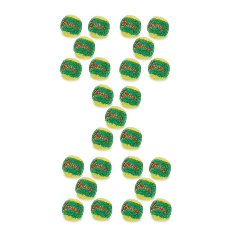 Dog Fetch and Play Balls Inch Rubber Soft Shaggy Color Squeaker