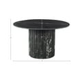 thumbnail image 3 of Meridian Furniture Genoa Black Marble Dining Table, 3 of 10