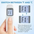 thumbnail image 4 of Thermometer for Adults and Kids, No-Touch Forehead Thermometer with Object Mode Function,Fever Alert and 32 Set Memory Recall,Instant Accurate Reading Digital Baby Thermometer for Fever, 4 of 11