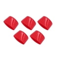 thumbnail image 3 of Thread Protective Cover, Red Safe Thread Protective  5 Pcs 60mm Diameter Corrosion Resistance Stable Flexible  For Valves, 3 of 8