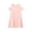 Pink, variant on Girls Dress Kids Summer Comfort T Shirt Soft Casual Round Neck Top Play Outdoor Kids Dresses for Girls 4-5 Years