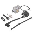 thumbnail image 2 of Carburetor Ignition Coil Oil Tube Fuel Filter Set Fit for STIHL MS381 MS038 MS380 Chainsaw Parts, 2 of 6