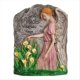 thumbnail image 1 of Pastoral Flower Fairy Angel Relief Wall Garden Courtyard Decoration, 1 of 5