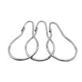 thumbnail image 2 of Cateissary 20 piezas anillos de gancho de cortina Clip colgante de cortina de Metal para varillas de ducha de baño rodillo deslizante accesorios para el Type2 Cateissary HA000642-00B, 2 of 6