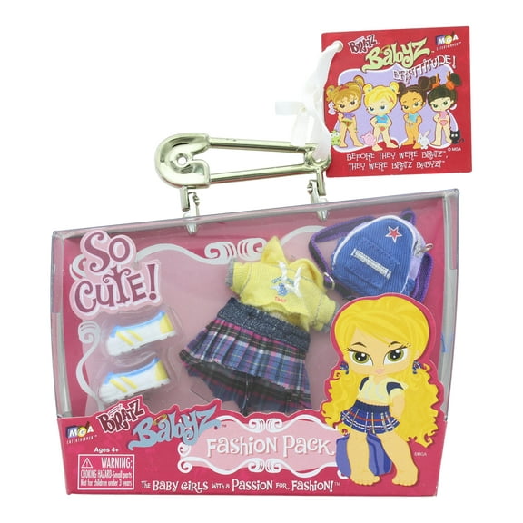 Bratz Babyz Fashion Pack: Back to School Doll Clothing