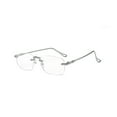 thumbnail image 2 of Blue Light Blocking Glasses Unisex Large Frame No Brim Clear View Strong Hinge Transparent Eye Protection Clear Bluelight Glasses Spectacles Eyewear, 2 of 8