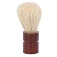 thumbnail image 1 of Brocha de afeitar para barba, bigote y bigote con mango de madera para hombres., 1 of 14