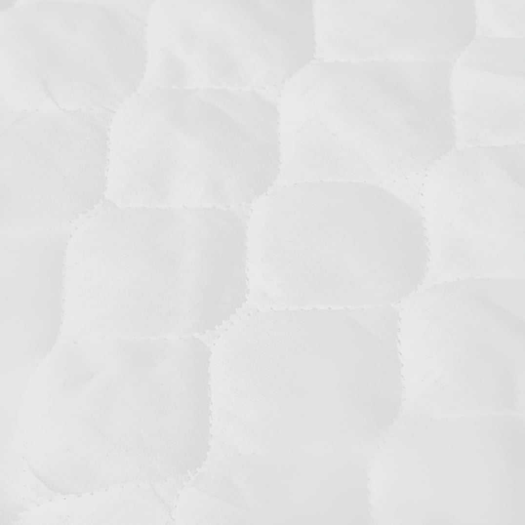 American Baby Company 2 Pack Waterproof Fitted Porta/Mini Crib Mattress Protector, Quilted Cotton and Noiseless Mini Crib Pad Cover, White, 38" x 24"