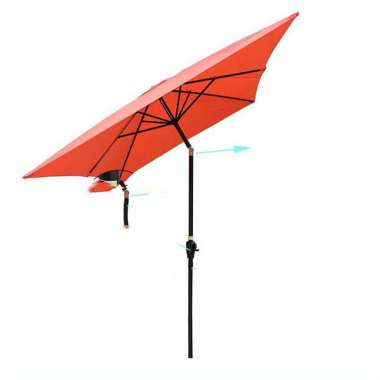 bed bath and beyond patio umbrella covers Garden Winds 11' Solar Offset Umbrella Replacement Canopy Top Cover