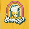 thumbnail image 3 of Peanuts - Snoopy Rainbow Clouds - Toddler And Youth Short Sleeve Graphic T-Shirt, 3 of 6