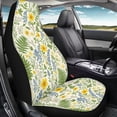 thumbnail image 4 of Uourmeti Car Seat Cover Universal Car Seat Wrap Car Interior Seat Cover Polyester Breathable, Suitable for Trucks Suv, Floral Garden Print, 4 of 6