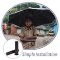 thumbnail image 3 of Phenofice 10Pack Portable Umbrella Stand Plastic Enhanced Functionality For Beach Use, 3 of 8