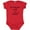 Red, variant on Inktastic Single Godmother Boys or Girls Baby Bodysuit
