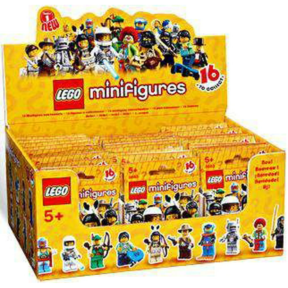 LEGO Minifigure Collection Series 1 Mystery Bag Box 60 Packs Walmart