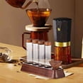thumbnail image 5 of 1 Tubo de Vidrio para Granos de Café con Herramienta de Madera, Tubos Embotellados, Recipientes Herméticos Sellados de Madera para Almacenamiento de Granos A, 5 of 5