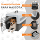 thumbnail image 3 of Transportadora Para Mascotas Mediana Poli Pets, Ligera Y Segura 58 x 38 x 36 cm Para Razas Medianas, 3 of 8