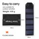 thumbnail image 2 of Cargador de Panel Solar de 10W, laminación PET de polisilicio, 5 pliegues, Panel de carga portátil Solar, salida USB única para banco de energía de teléfono Fivean unisex, 2 of 2