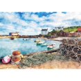 thumbnail image 1 of Casse-Tête de 500 Pcs : Bateau Aquarelle & Filet (BP), 1 of 1