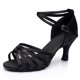 thumbnail image 1 of Zapatos de baile latino profesionales, zapatos de baile de salón de tacón alto para mujeres y niñas, 1 of 9