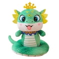 thumbnail image 2 of Comefolife Chinese New Year Plush Snake Animals Year of The Snake Stuffed Mascot Doll Snake Plush Toys Chinese Zodiac Snake Decor for Spring Festival Lunar New Year Gifts Blessing Souvenir, 2 of 9