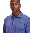 thumbnail image 3 of Polo de Golf Under Armour Tech para Hombre Gris Estelar Talla S, 3 of 6