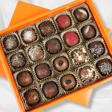 Posh Collection of 20 piece Handmade Chocolate Truffles
