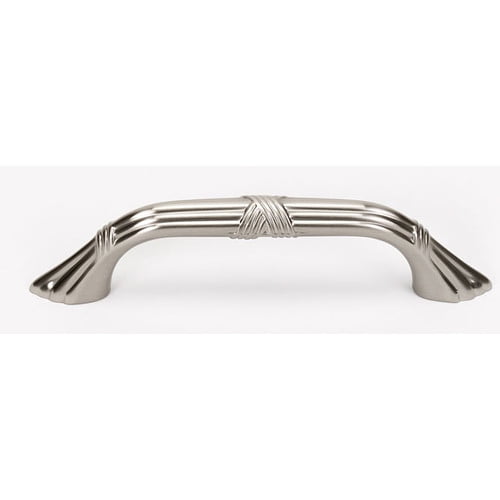 Ribbon and Reed 6" Center Arch Pull, Antique English Matte