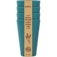 thumbnail image 1 of Wheat Fibre Tumbler 4 Pack - Aqua, 15 oz, 1 of 2