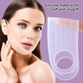 thumbnail image 2 of Shoreew V Line Lifting Chin Strap Reusable Double Chin Reducer Cheek Slimming Sleeping Face Skin Tightening Band Soft Silicone Face Shaper Elastic Strap, 2 of 6