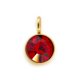thumbnail image 1 of Piedra de nacimiento, diamantes de imitación, cuentas redondas doradas de cristal, fabricación de joyas DIY, decoraciones de gota, cadena, Ropa, zapatos y accesorios Miscelánea rojo brillante Minnieouse AP010355-09B, 1 of 6