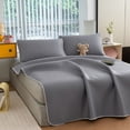 thumbnail image 3 of Ltdhehe Fiber Blanket Washable Air Conditioning Bed Mat Breathable Soft Comfortable Summer Sleeping Sheet For Home, 3 of 3