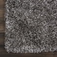 thumbnail image 4 of Nourison Ultra Plush Shag Solid Charcoal 2'2" x 7'6" Area Rug, (2x8), 4 of 8