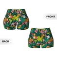 thumbnail image 5 of Lsque Cute Tribal Leopards Pattern High Waisted Biker Shorts for Women-Tummy Control Fitness Athletic Workout Running Yoga Gym Shorts,Moisture-Wicking-Small, 5 of 9