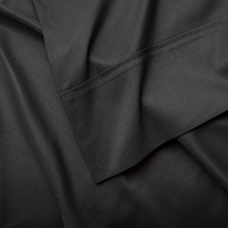 Serta So Soft 4-Piece Black Sheet Set, Full