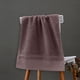 thumbnail image 5 of Toalla de baño grande de algodón, 34 x 74 cm, color liso, para adultos, de secado rápido y muy absorbente, ideal para spa, piscina y gimnasio. Aestivo | Café | AESTIVO, 5 of 8
