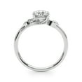 thumbnail image 2 of Kiva Jewel 1.54 Ct Split Shank Engagement Ring - Round Cut Lab Created Diamond Ring - Prong Set 14K White Gold Plated Anniversary Ring - Beautiful Ring for Women - A Perfect Gift for Your Forever, 2 of 5