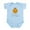 Sky Blue, variant on CafePress - Yia Yia's Little Pumpkin Infant Bodysuit - Baby Light Bodysuit, Size Newborn - 24 Months