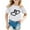 White, variant on Adeawade Cute Tops For Girls 3-4 Years Kid Graphic Round Neck Short Sleeve Tee Summer T Shirt Light Weight Outfits Black