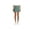 Grayed Teal, variant on Av Activewear Casual High Waist Pleated Skorts (Women's Plus)