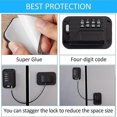 thumbnail image 3 of Refrigerator Fridge Freezer Door Lock with Password, Cabinet Lock with Code for Child Safety Doors-No Tools Need or Drill, 3 of 5