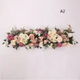 thumbnail image 2 of Artificial Arch Flower Row DIY Wedding Centerpiece Road Guide Arch Decoration Party Romantic Decorative Backdrop, 2 of 25